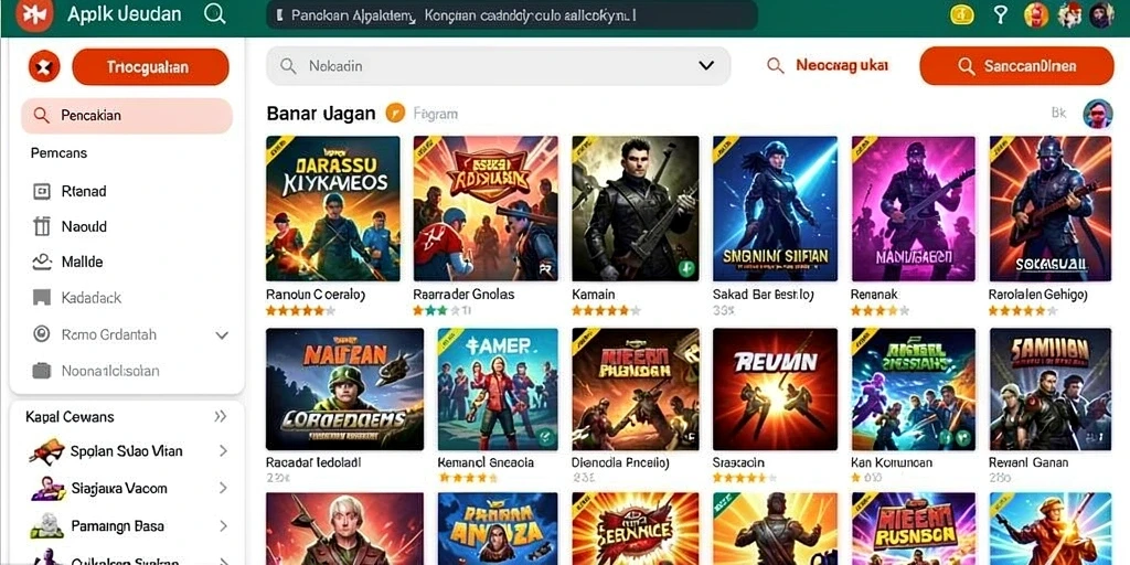 Tampilan antarmuka yang mudah digunakan.