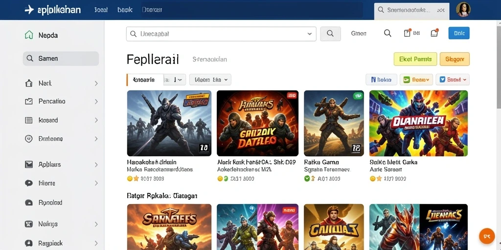 Tampilan antarmuka yang menarik dan mudah dipahami.