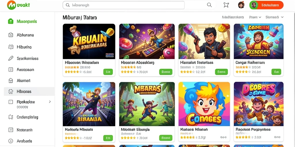 Tampilan antarmuka yang intuitif dan menarik.