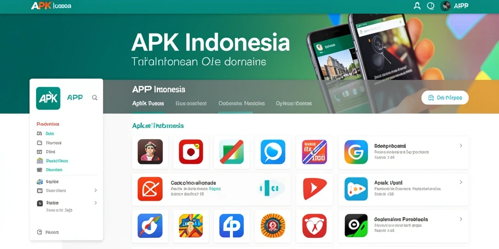 Tampilan antarmuka permainan yang atraktif.