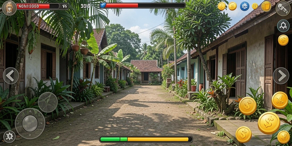 Tampilan antarmuka yang menarik dan modern.
